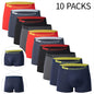 Men's Black Gold Printed Boxer Underwear 5/10 Pack