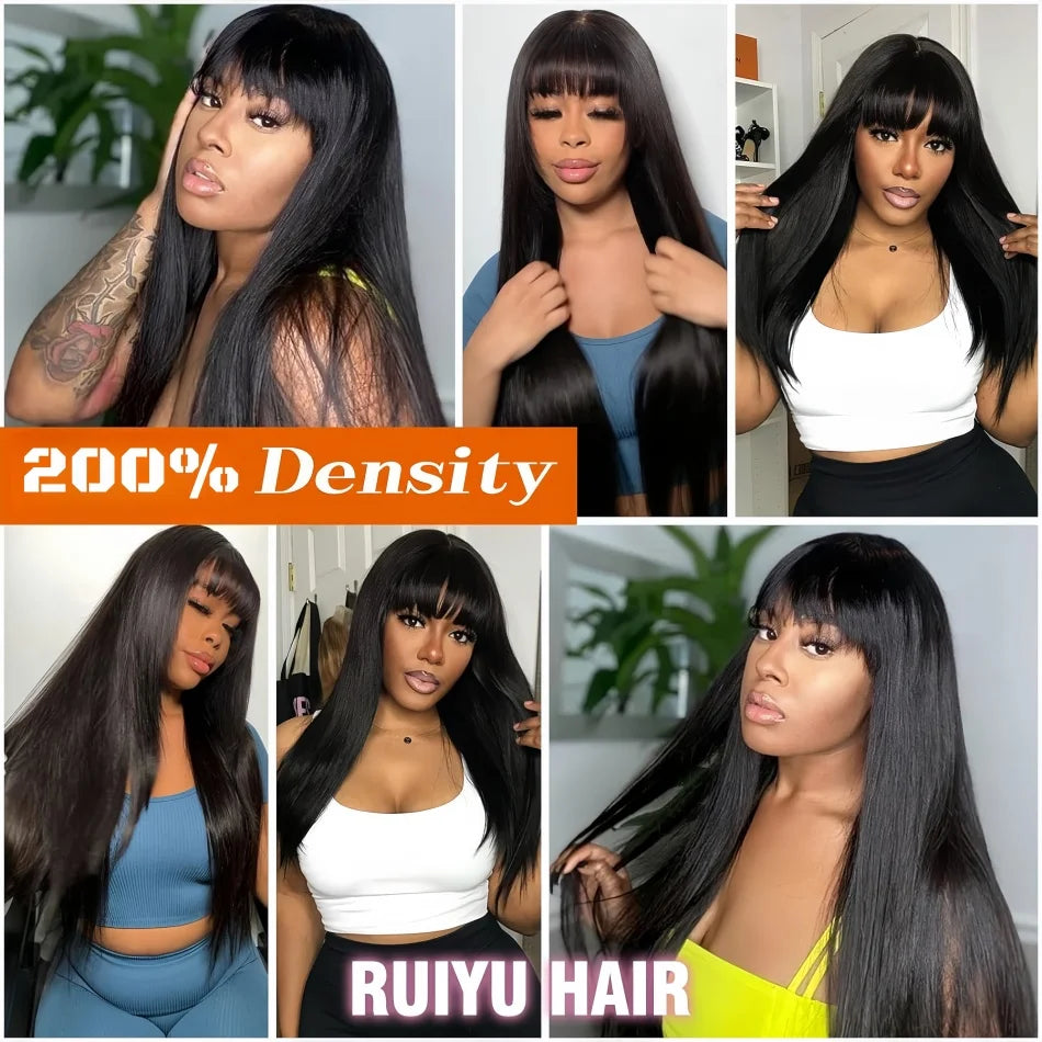 Bone Straight Human Hair Wig 30 Inch Brazilian Lace Wig