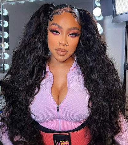 Body Wave Lace Front Wig Human Hair 30 40 Inch