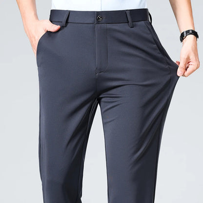 Men's Summer Casual Suit Pants Plus Size 28-42