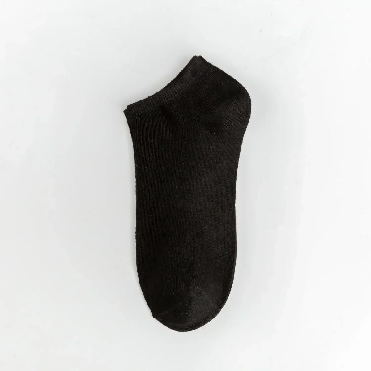 Unisex Ankle Socks Cotton Breathable Sports Black White Gray