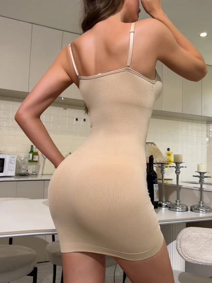 Women’s Slim Fit Tummy Control Shaper Dress S-3XL