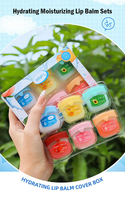 Moisturizing Lip Balm Set – 4/6/8 Pieces