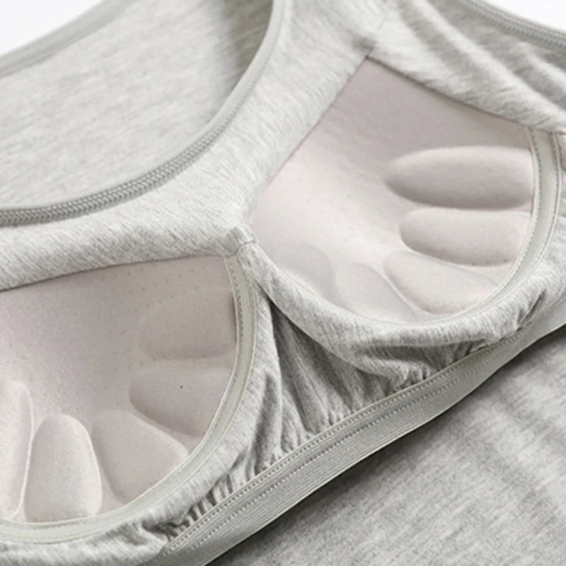 Women's Slim Fit Tank Top with Built-In Bra