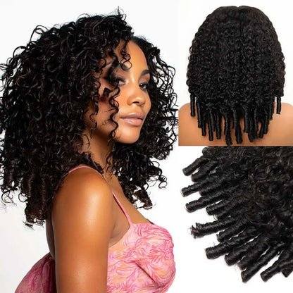 Burmese Curly Human Hair Wig 28 Inch 13x4 Lace Frontal