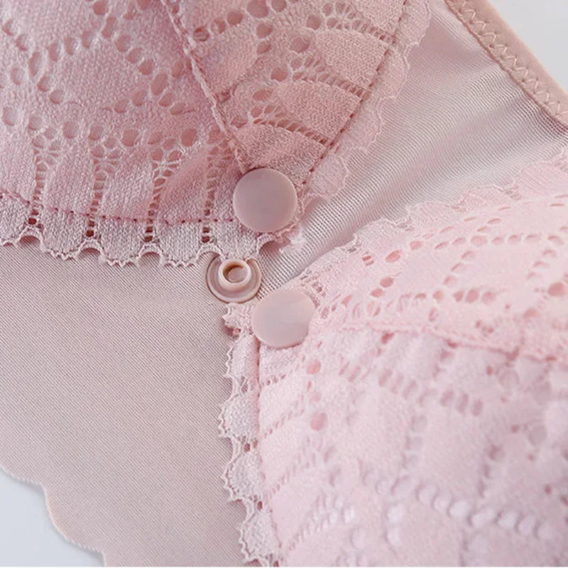 Front Button Nursing Bra for Comfortable Breastfeeding