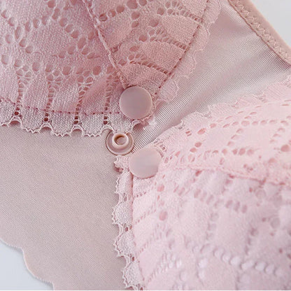 Front Button Nursing Bra for Comfortable Breastfeeding