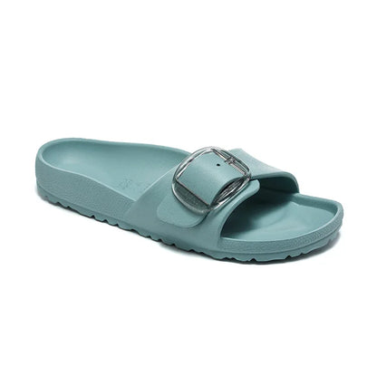 EVA Flat Sandals with One Strap for Women
