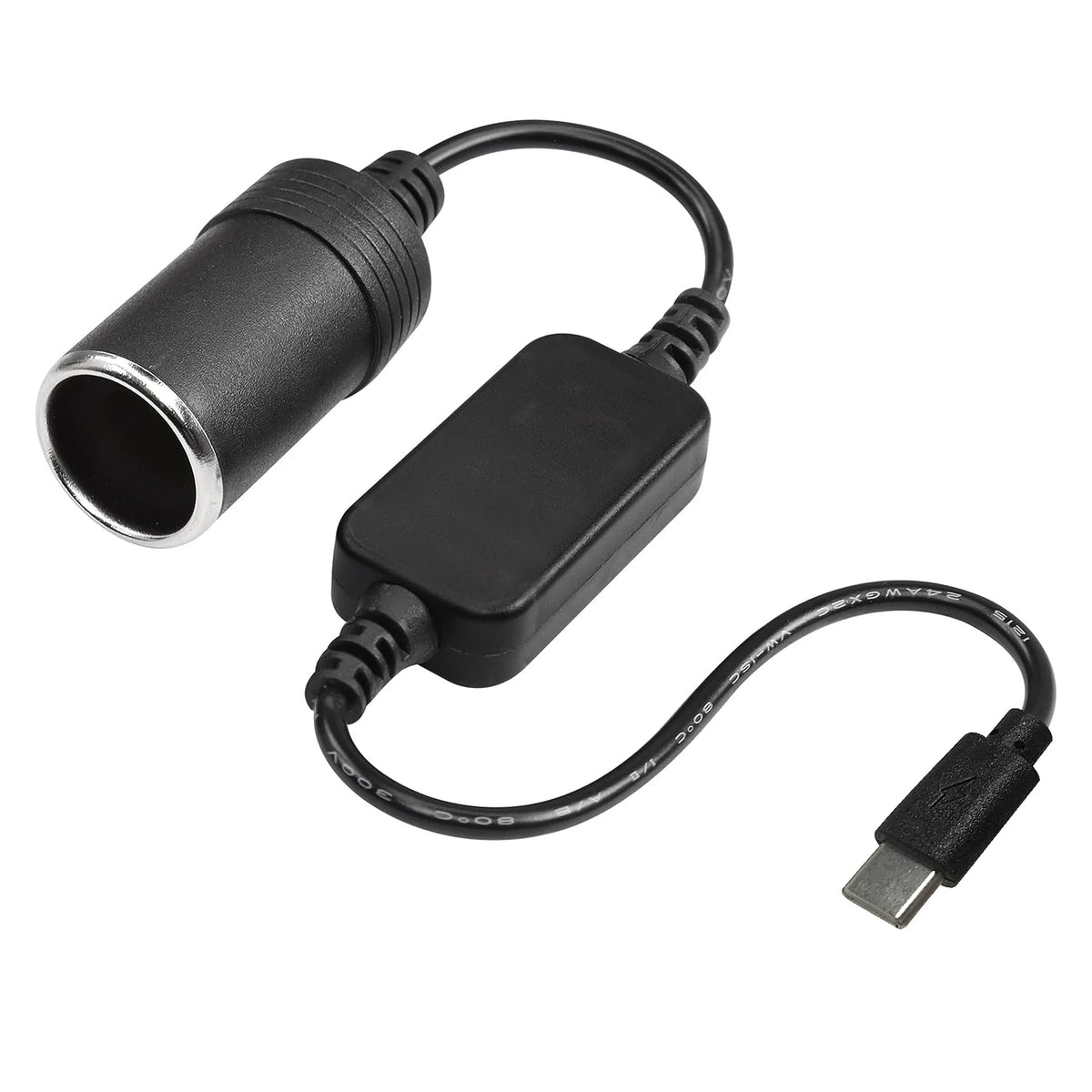 5V 2A USB to 12V Cigarette Lighter Socket Adapter