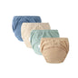 4PCS Reusable Cotton Baby Diapers for Potty Training