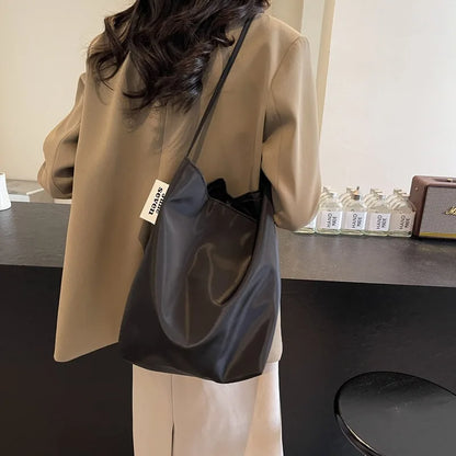 Large Capacity Nylon Tote Shoulder Bag for Women