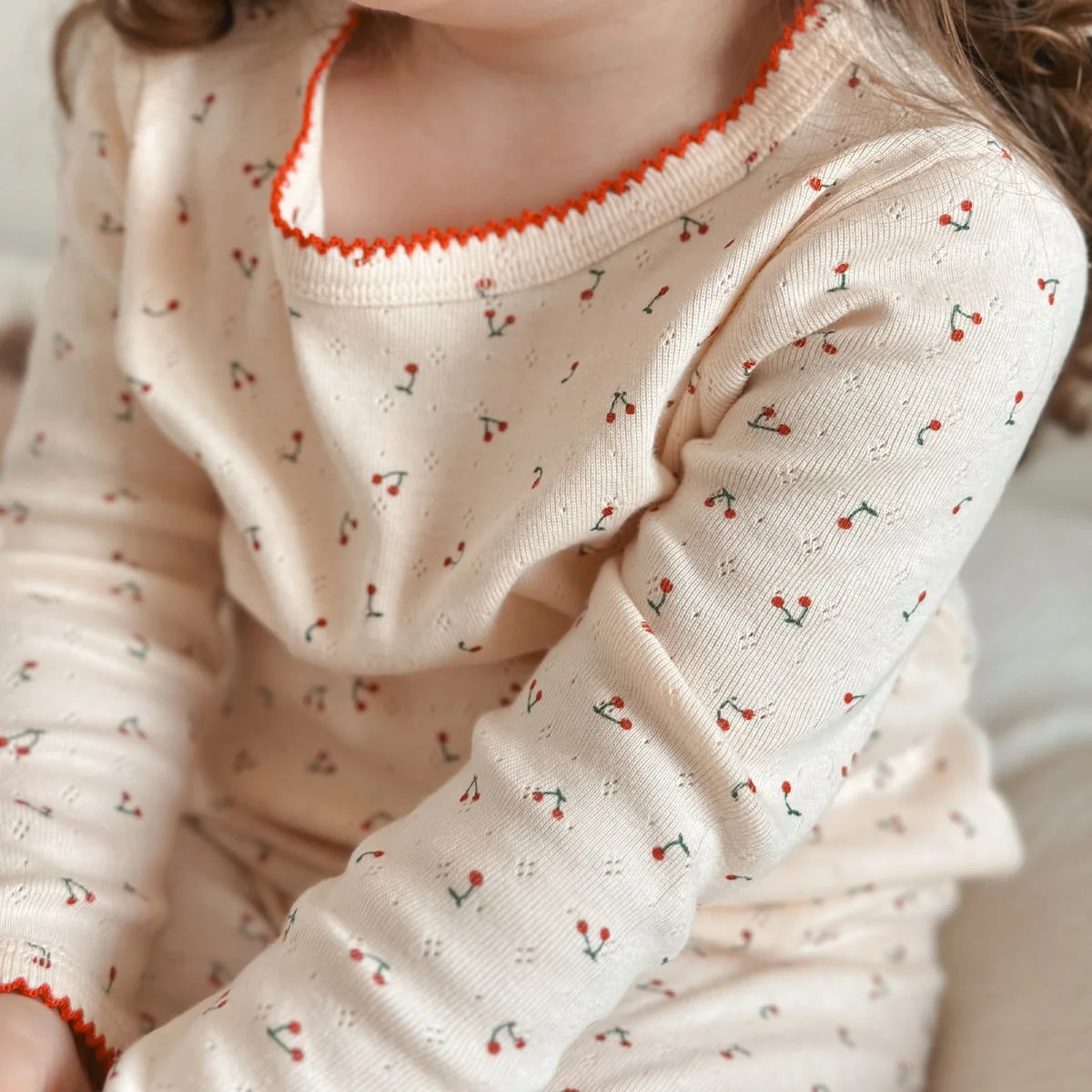 Cotton Long Sleeve T-Shirt and Pant Set for Girls