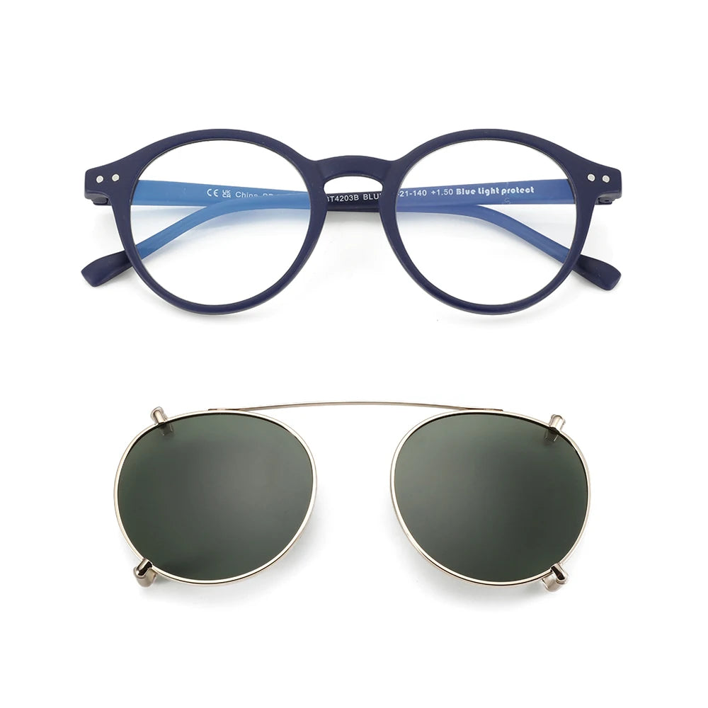 ZENOTTIC Clip-On Polarized Sunglasses for Women
