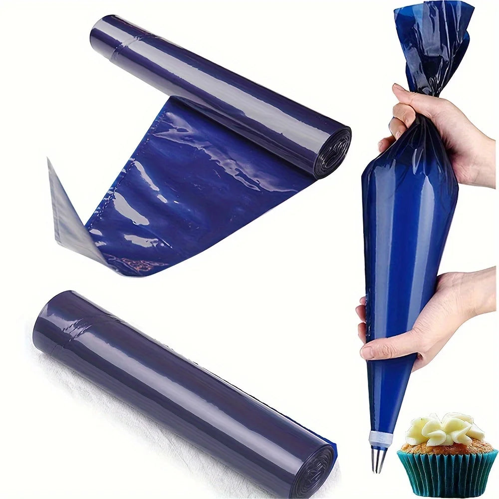 21 Inch Disposable Thickened Plastic Pastry Bag