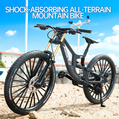 1:8 Alloy Mountain Bike Model with Realistic Gears