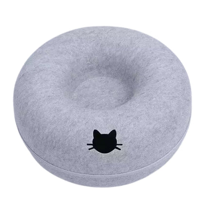 B-Tunnel Cat Bed Interactive Tunnel Felt Indoor Toy