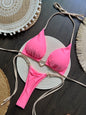 RUOTONSEPT Solid Color Bikini Set Women's Swimwear