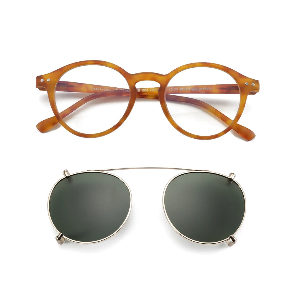ZENOTTIC Clip-On Polarized Sunglasses for Women