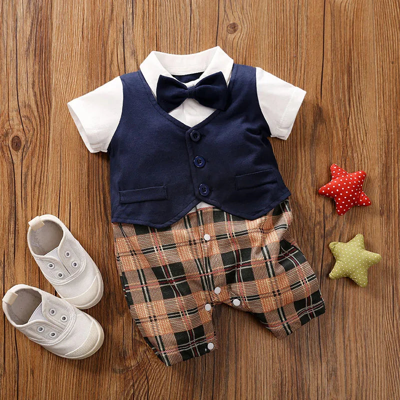Cotton Baby Bodysuit Summer Short Sleeved Unisex