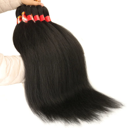 26 Inch Pre Stretched Blonde Ombre Braiding Hair