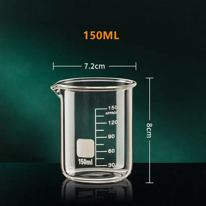 Glass Measuring Cup With Handle Heat-resistant 50-1000ml
