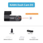 KAWA D5 2K Dash Camera with WiFi and Voice Control