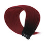 30 Inch Bone Straight Synthetic Hair Bundles Piano Blonde Ombre