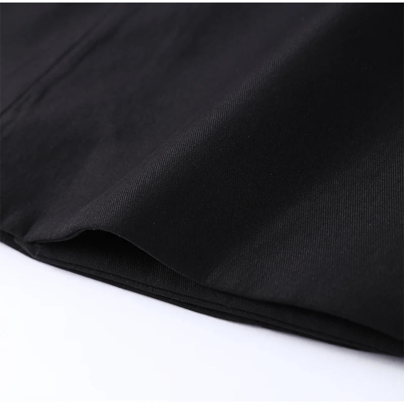 Cold Shoulder Blazer Double Breasted Women Jacket