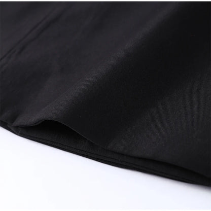 Cold Shoulder Blazer Double Breasted Women Jacket