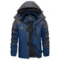 Men's Waterproof Fleece Ski Jacket Parka
