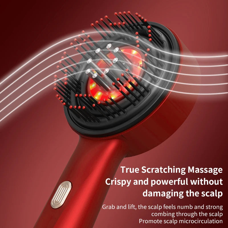 Modes Red Light Massage Comb with Liquid Applicator