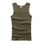 Plus Size Men Tank Tops Sleeveless Cotton Blend Vests