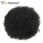 Afro Puff Drawstring Ponytail Synthetic Hair Extension