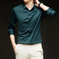 Men's Ultra-Stretch Slim-Fit Long Sleeve Shirt