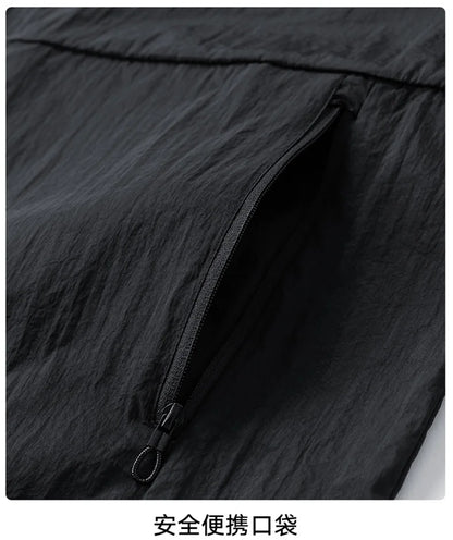 Oversize 7XL 8XL UV Protection Lightweight Jacket Men