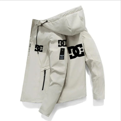 Men's Waterproof Fishing Jacket Hoodie Windbreaker
