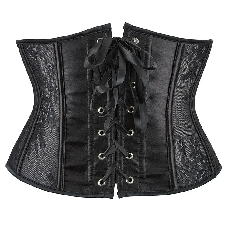 Gothic Bustier Waist Trainer Shapewear for Women
