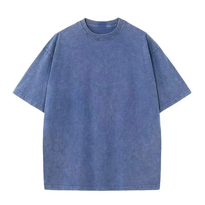 American Style Retro Heavyweight Cotton T-Shirt