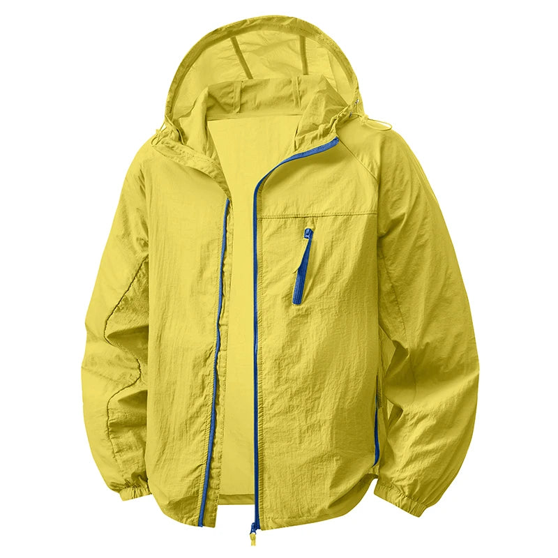 LNGXO Sun Protective Lightweight Jacket for Outdoor Sports