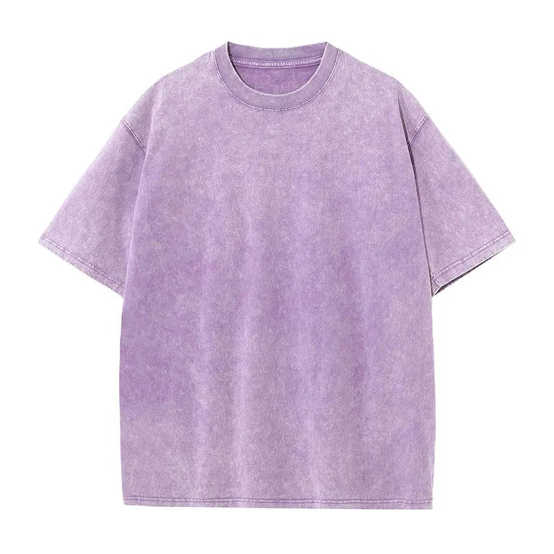 Vintage Cotton Short Sleeve T-Shirt for Women