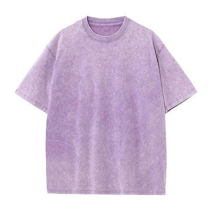Vintage Cotton Short Sleeve T-Shirt for Women
