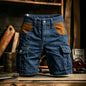 Men's Casual Cotton Bermuda Shorts Plus Size