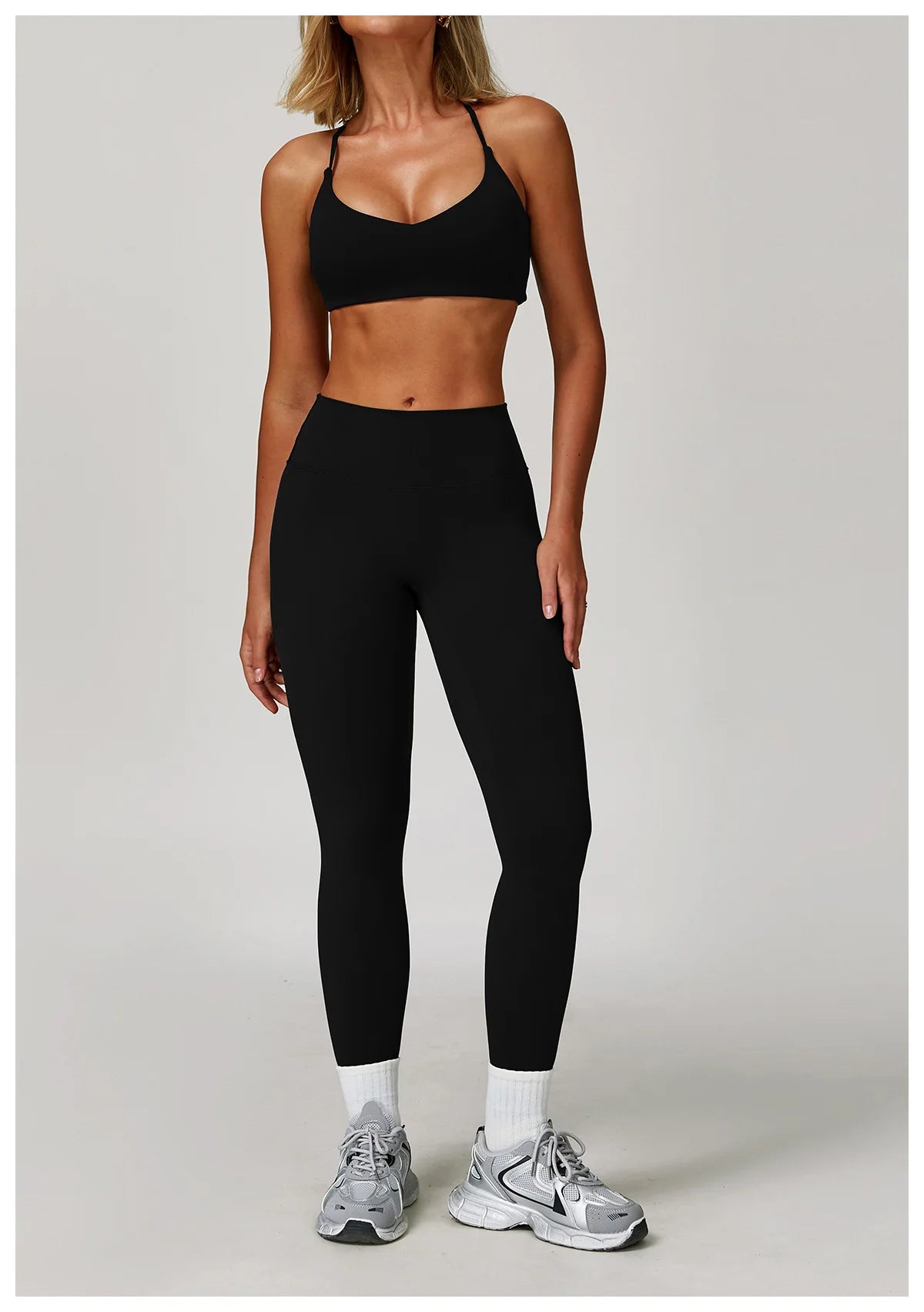 Yoga Suit Sports Set for Women Long Sleeve Athletic Wear