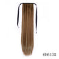 Long Straight Clip-in Ponytail Hair Extension Black