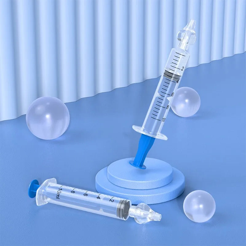10ML Baby Nasal Aspirator Syringe Silicone Cleaner