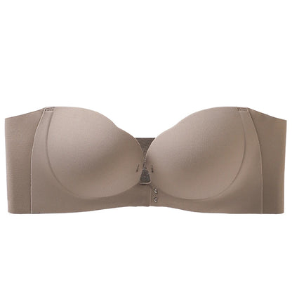Wireless Strapless Pushup Bra 3D Molded Petal Design