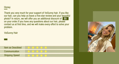 VeSunny Remy Hair One Piece Invisible Wire Extensions