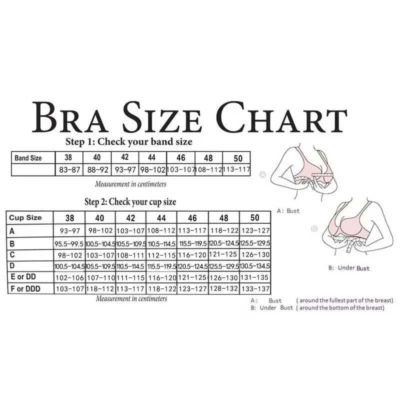 FallSweet Women's Wireless Bralette Front Closure Thin Cup