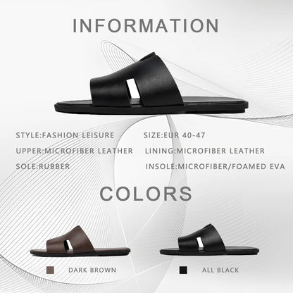 Men's Casual Non-Slip Rubber Sandals Lightweight