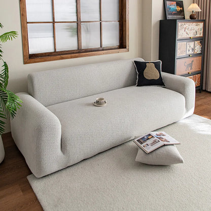 Adjustable Velvet Sofa Cover for L Shape Couch